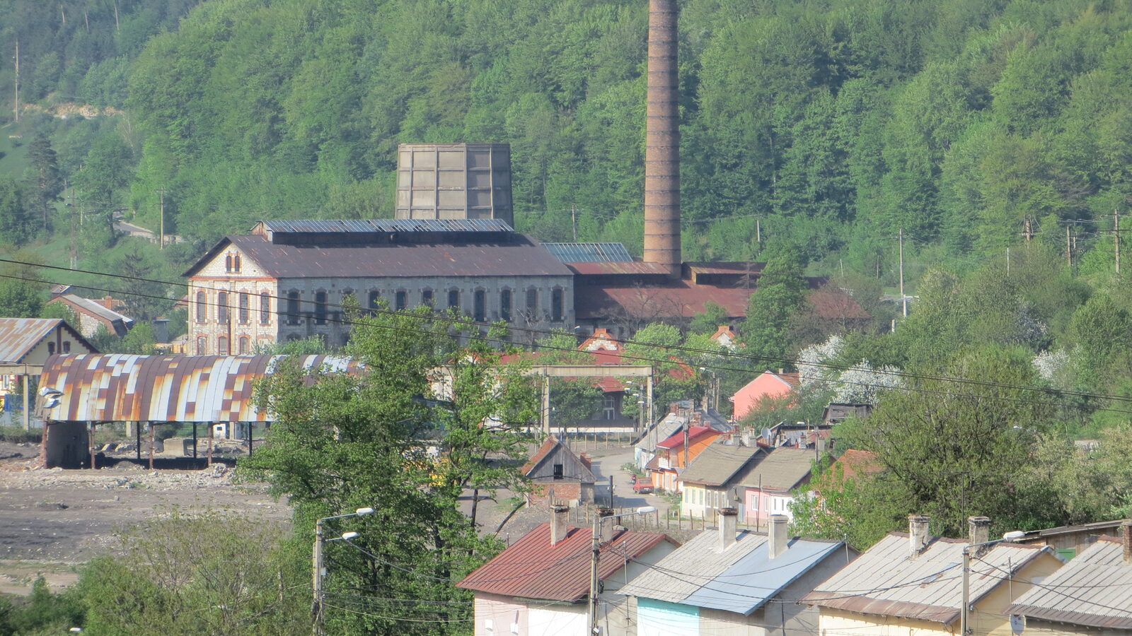 Anina — fotografie panorama / centru oraș (Caraș-Severin, Banat)