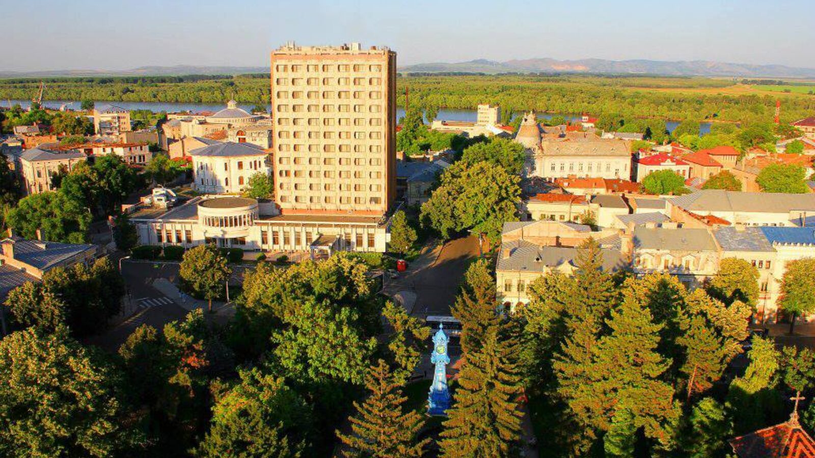 Brăila — fotografie panorama / centru oraș (Brăila, Muntenia)
