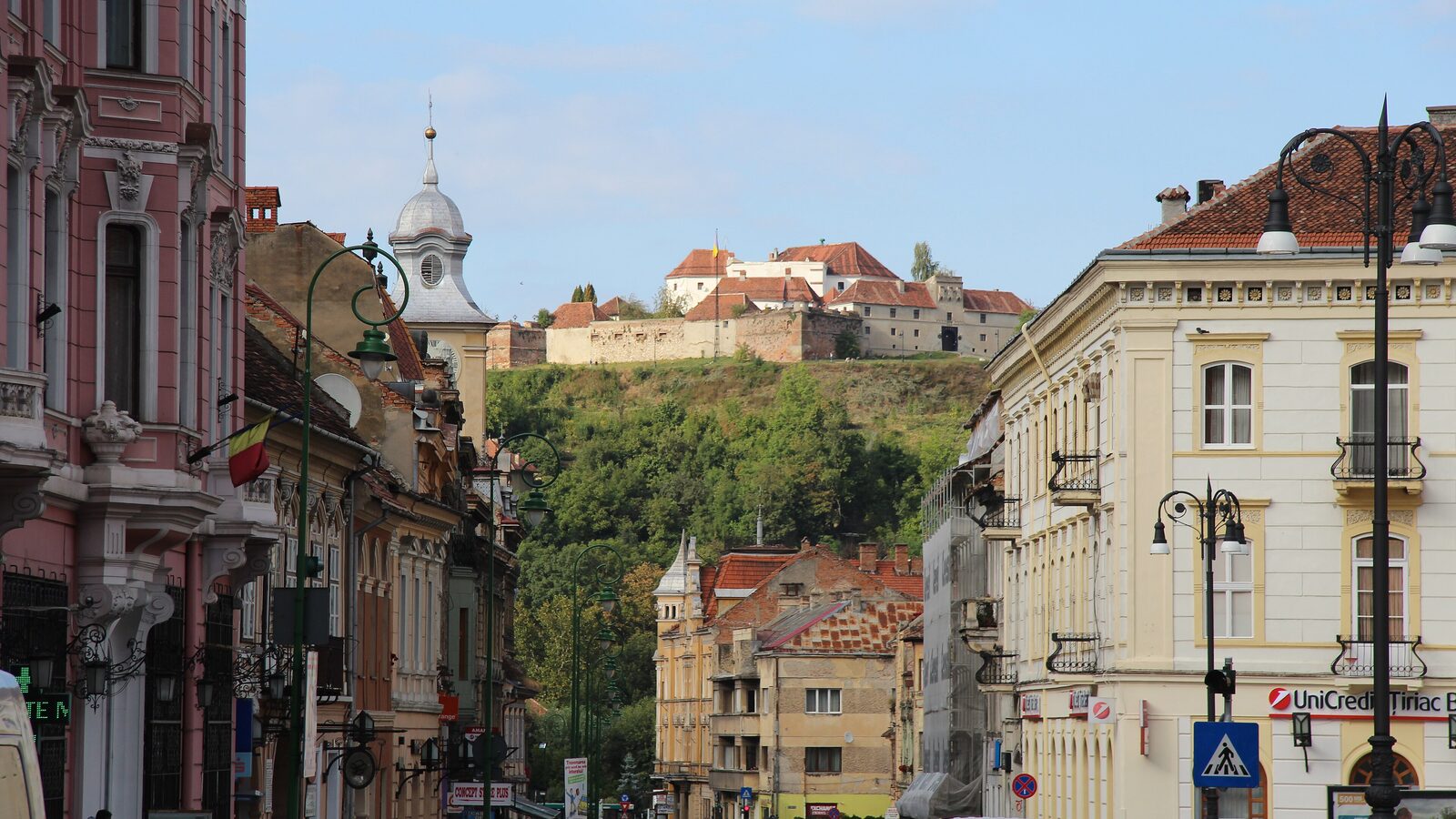 Brașov — fotografie panorama / centru oraș (Brașov, Transilvania)