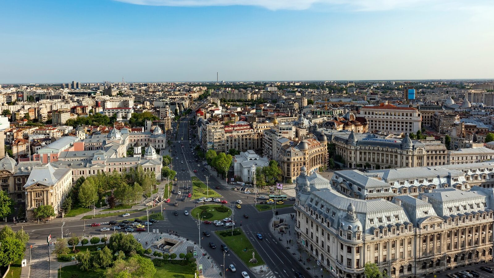 București — fotografie panorama / centru oraș (București, București)