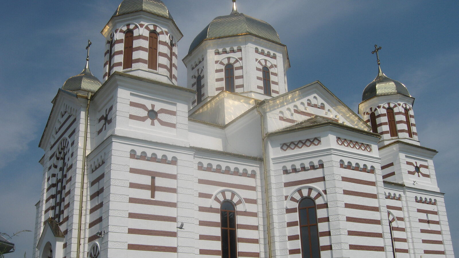 Cajvana — fotografie panorama / centru oraș (Suceava, Moldova)