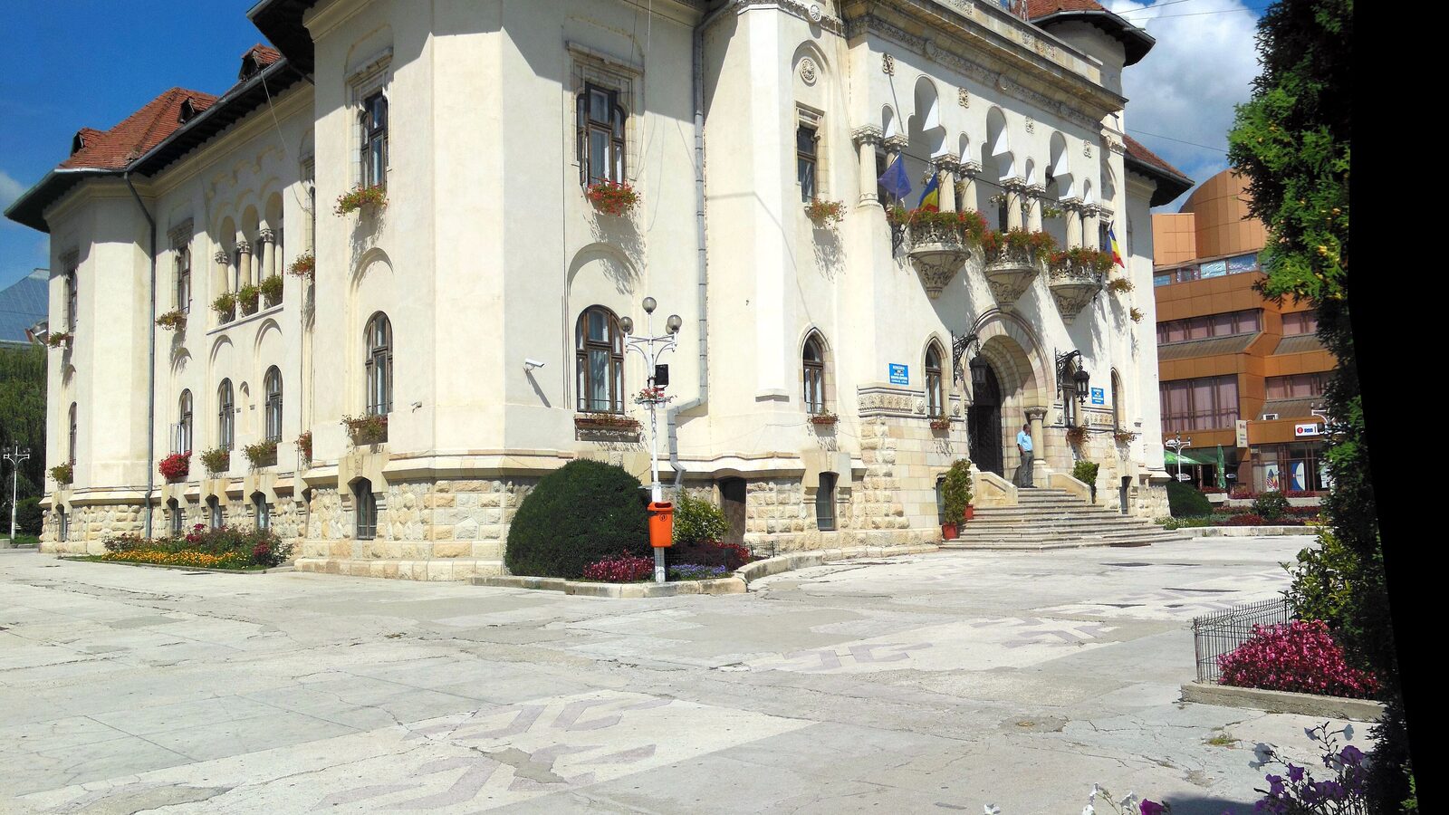 Câmpulung — fotografie panorama / centru oraș (Argeș, Muntenia)