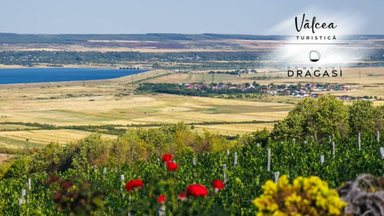 Drăgășani — fotografie panorama / centru oraș (Vâlcea, Oltenia)