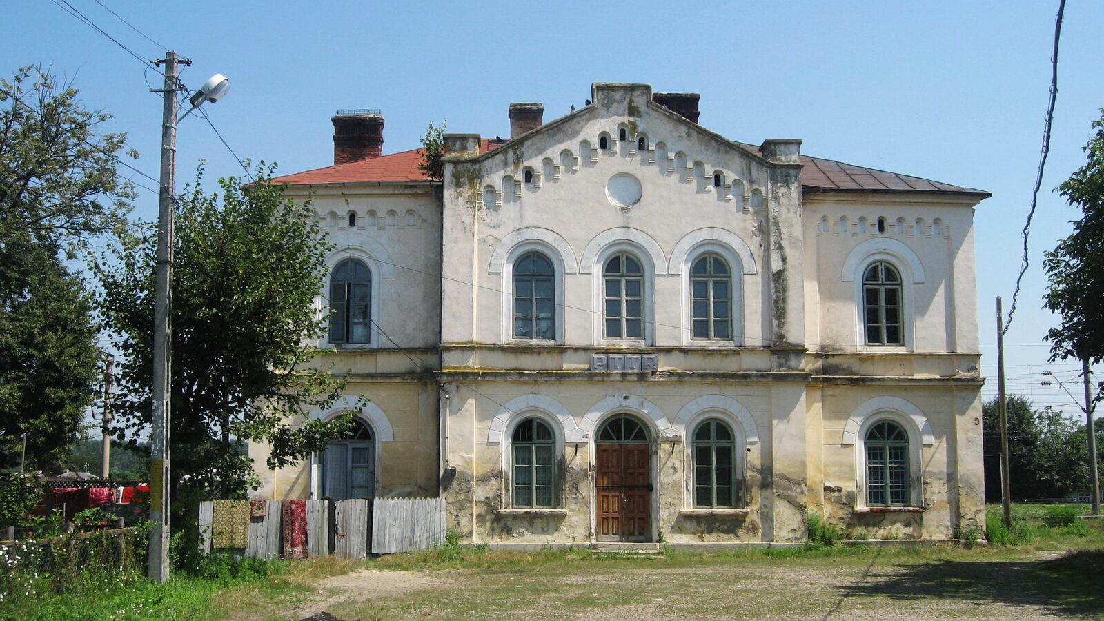 Liteni — fotografie panorama / centru oraș (Suceava, Moldova)