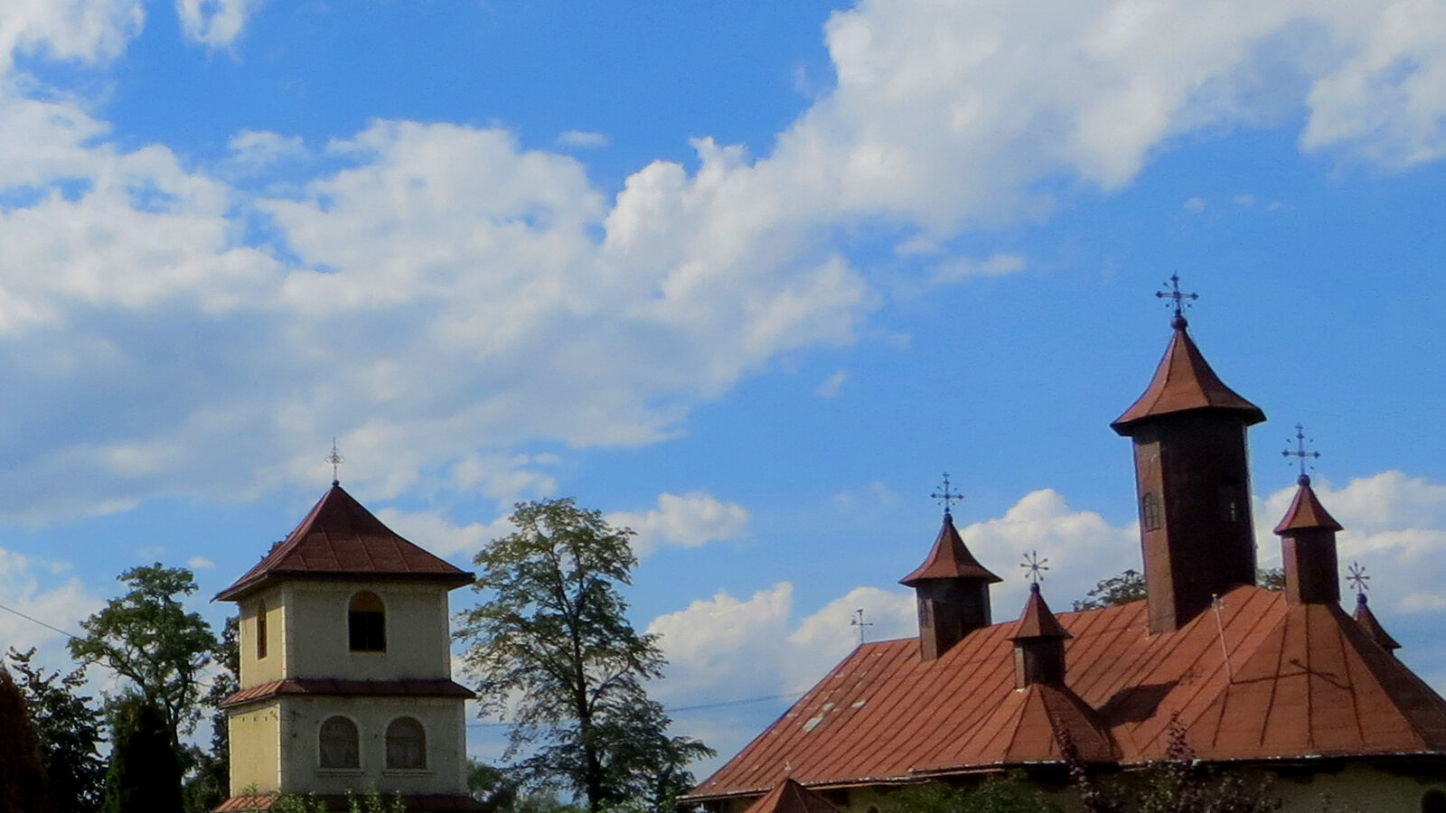 Milișăuți — fotografie panorama / centru oraș (Suceava, Moldova)