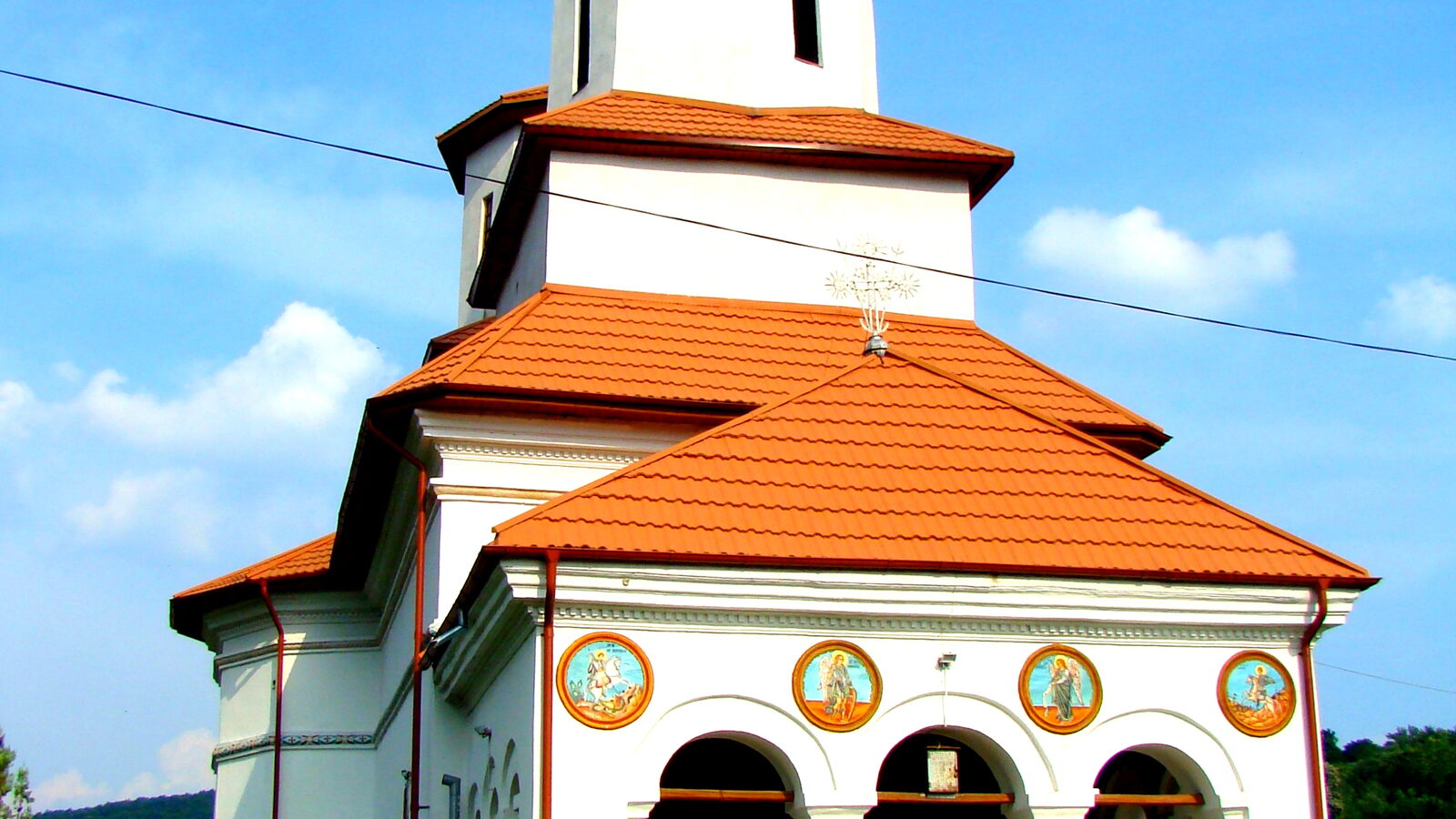 Ocnele Mari — fotografie panorama / centru oraș (Vâlcea, Oltenia)