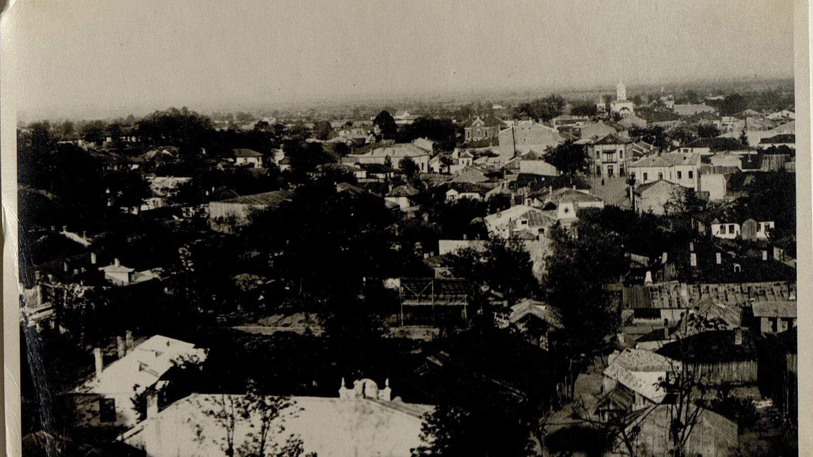 Odobești — fotografie panorama / centru oraș (Vrancea, Moldova)