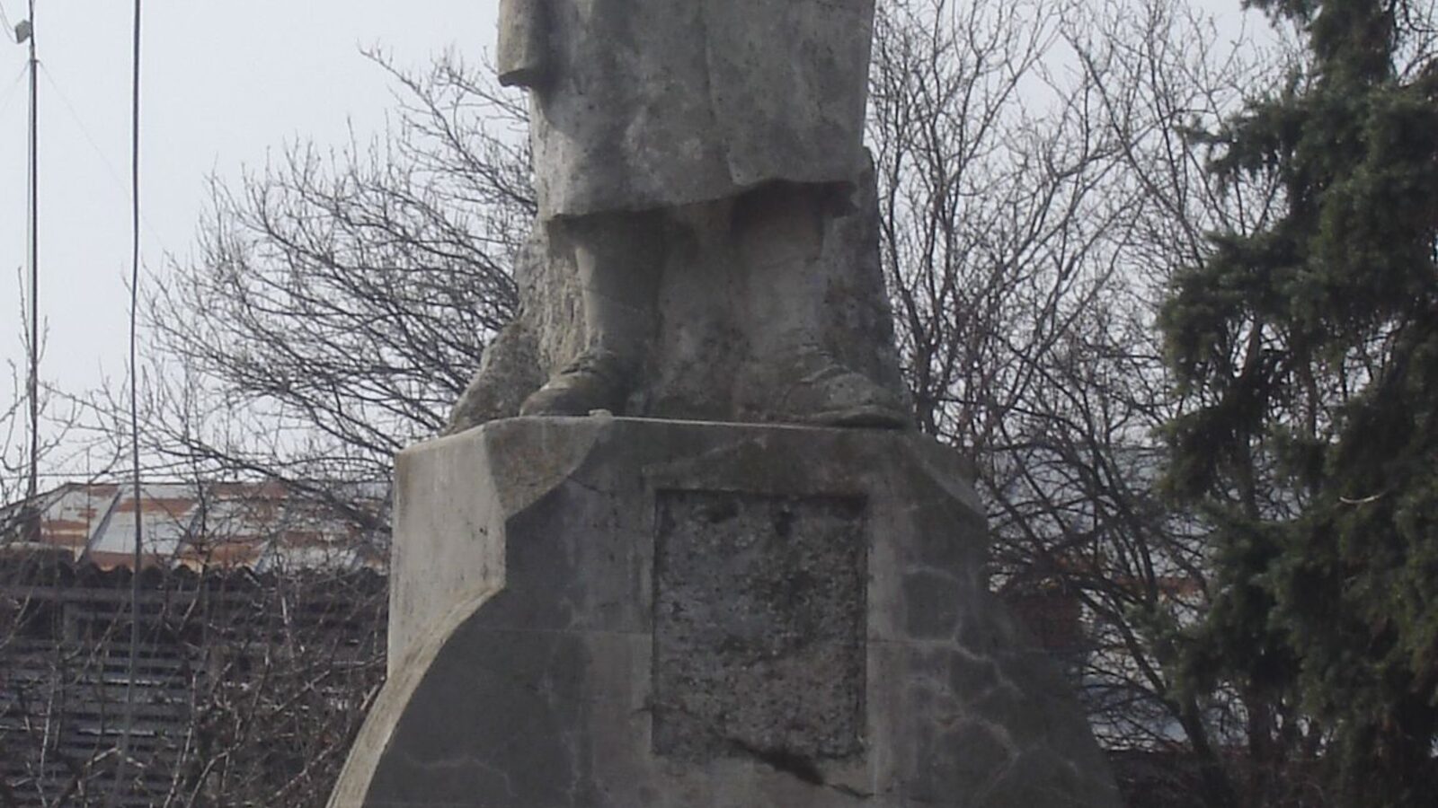 Răcari — fotografie panorama / centru oraș (Dâmbovița, Muntenia)