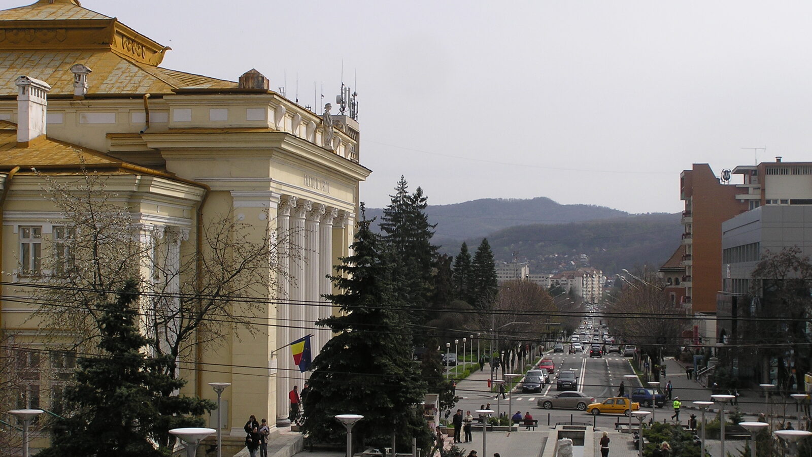 Râmnicu Vâlcea — fotografie panorama / centru oraș (Vâlcea, Oltenia)