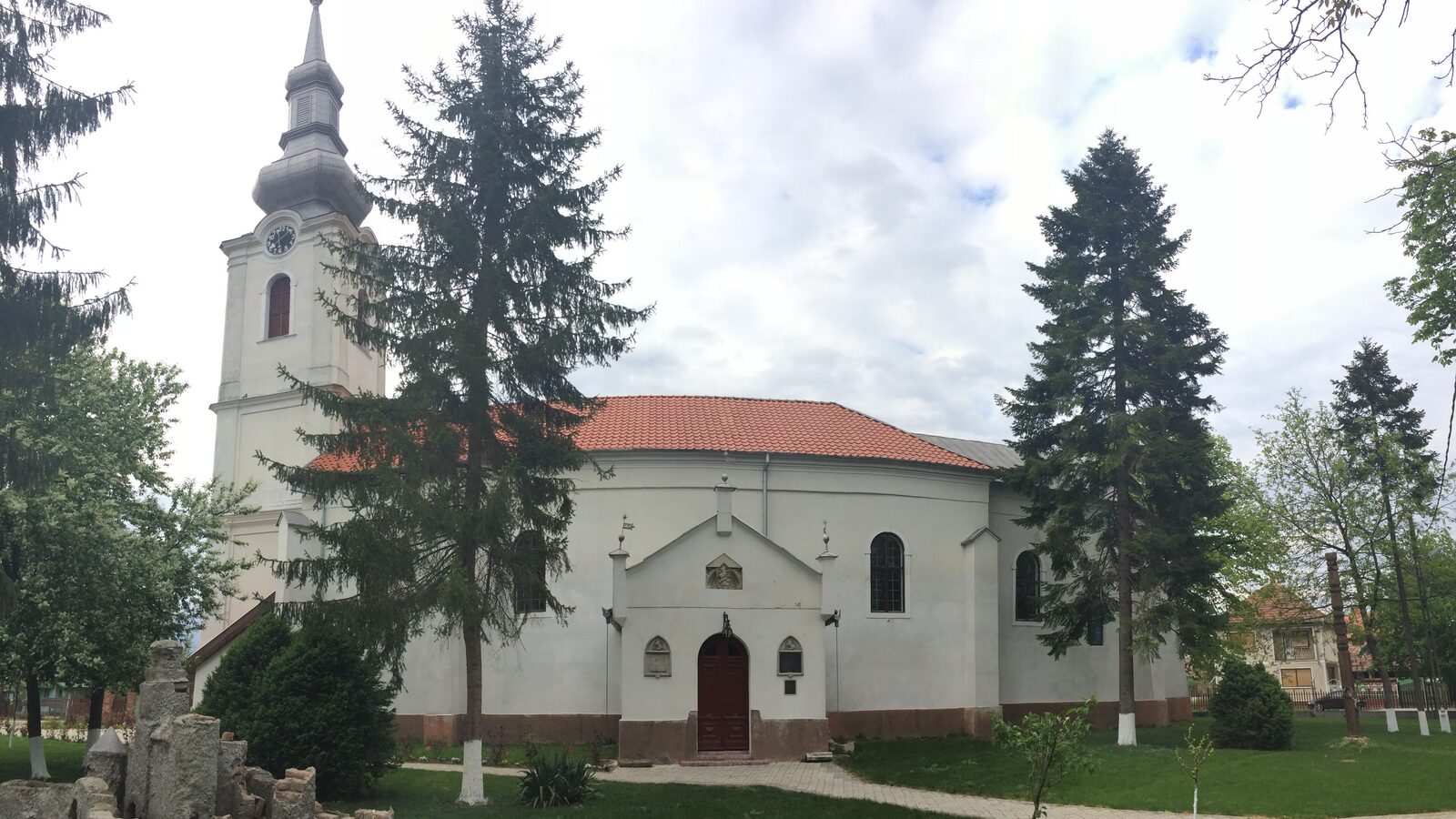 Săcueni — fotografie panorama / centru oraș (Bihor, Crișana)