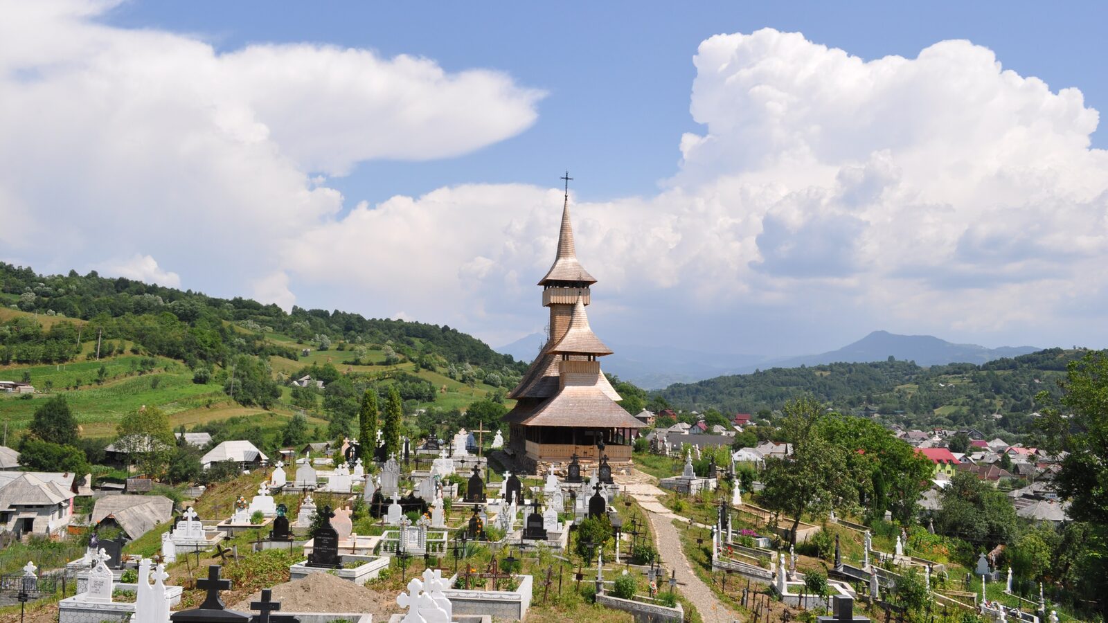Săliștea de Sus — fotografie panorama / centru oraș (Maramureș, Maramureș)