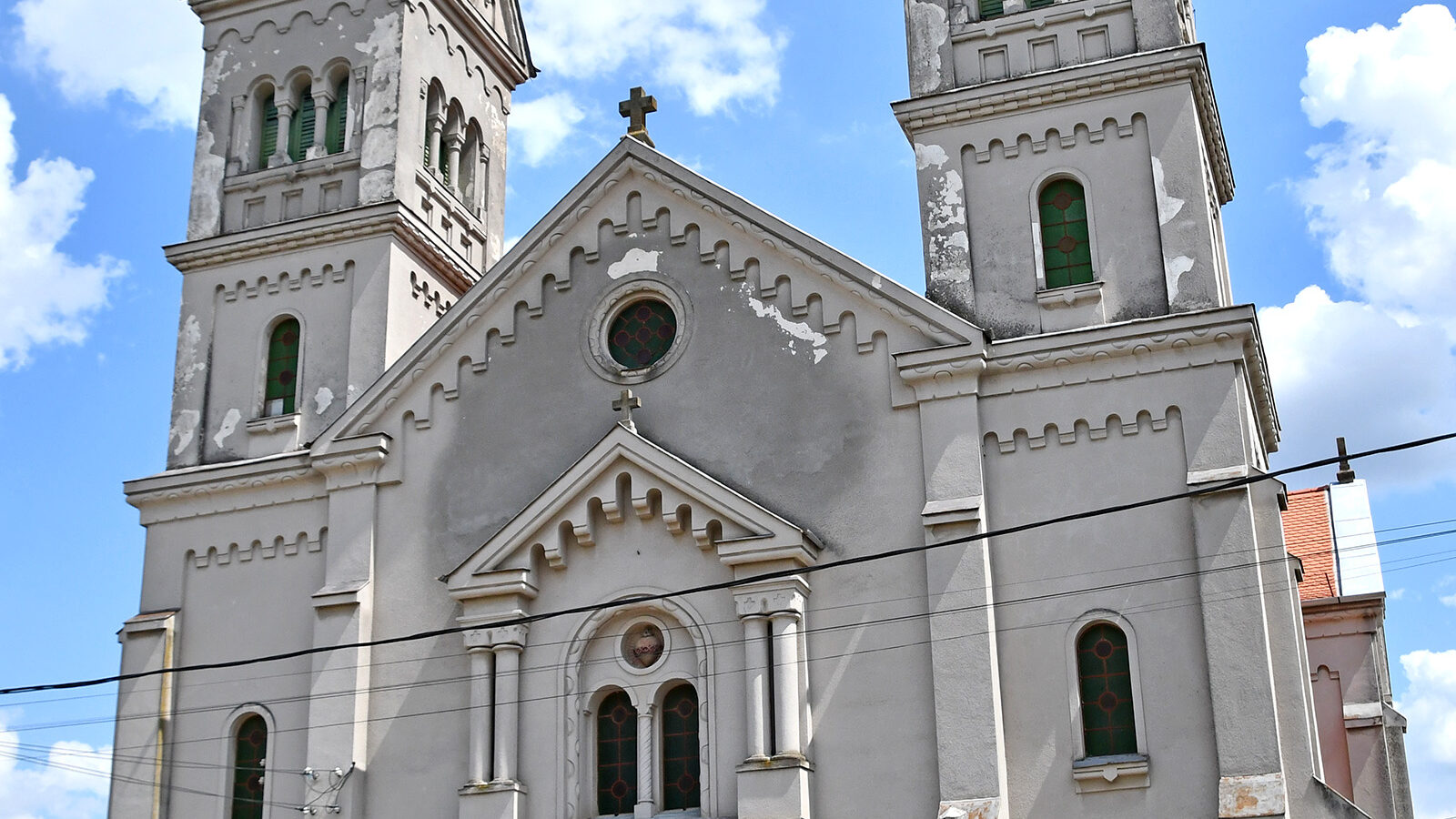 Sântana — fotografie panorama / centru oraș (Arad, Crișana)