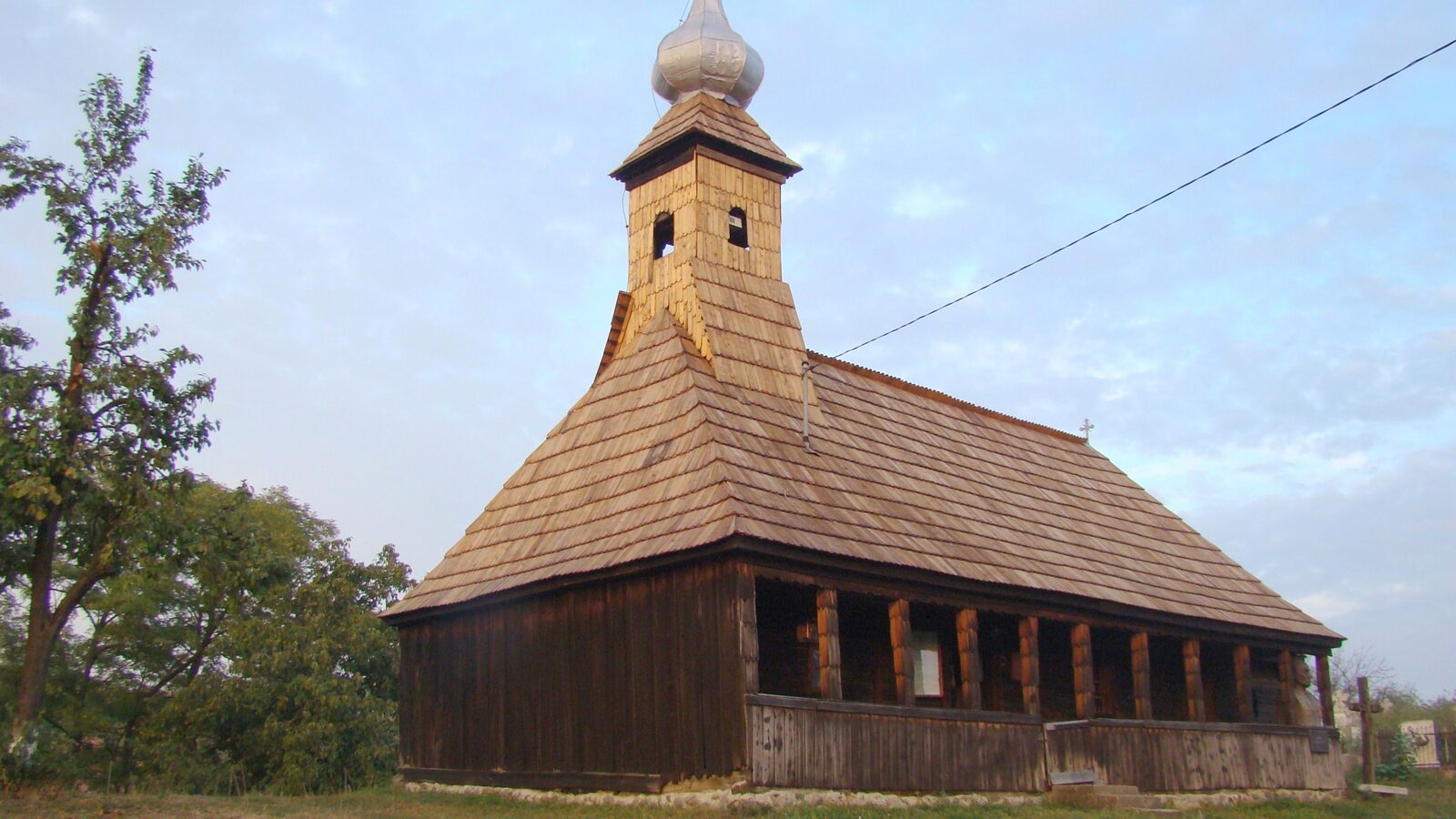 Sărmașu — fotografie panorama / centru oraș (Mureș, Transilvania)