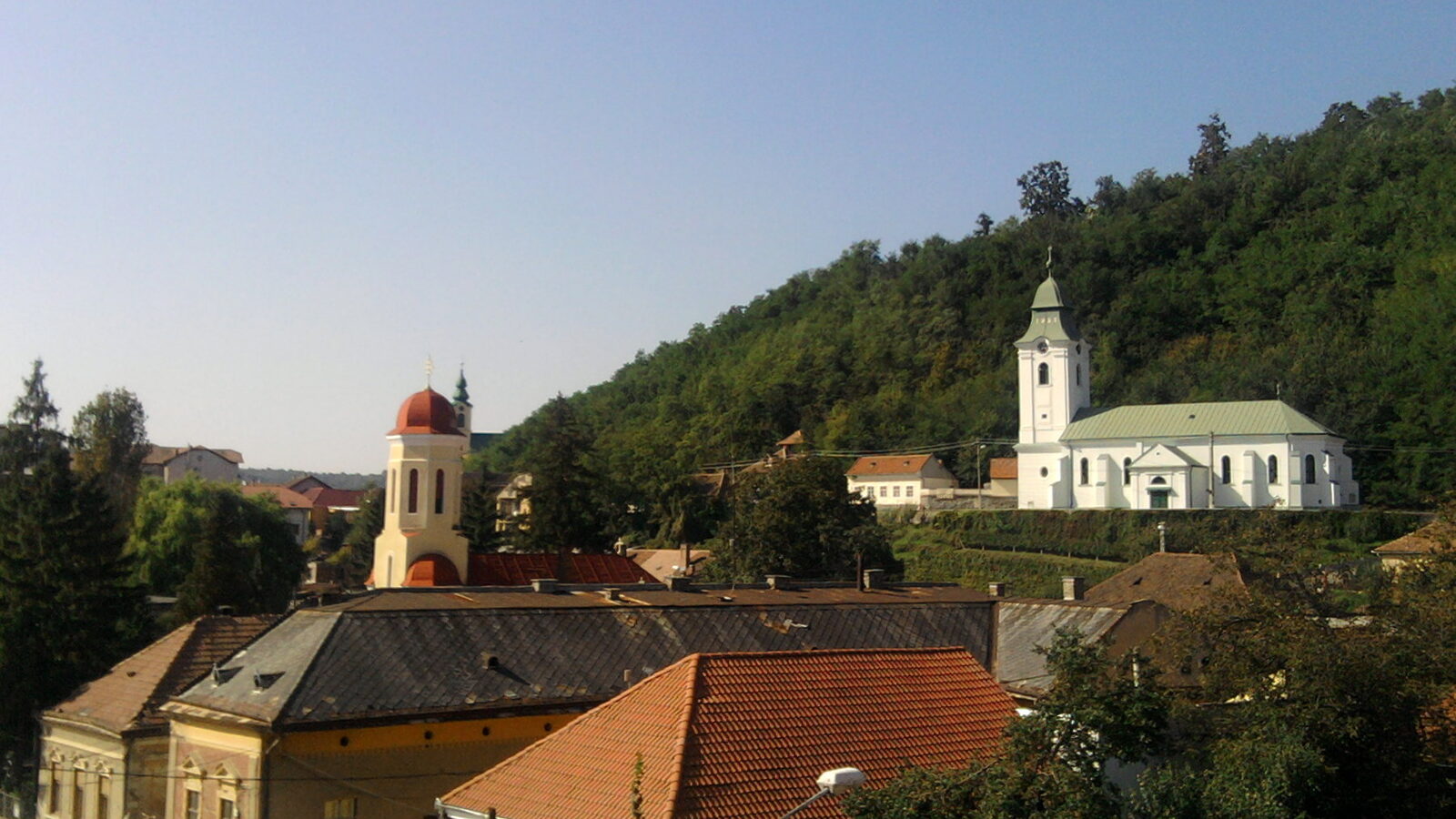 Șimleu Silvaniei — fotografie panorama / centru oraș (Sălaj, Crișana)