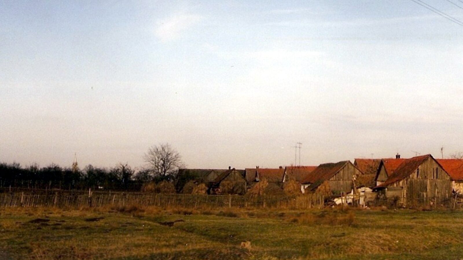 Țicleni — fotografie panorama / centru oraș (Gorj, Oltenia)