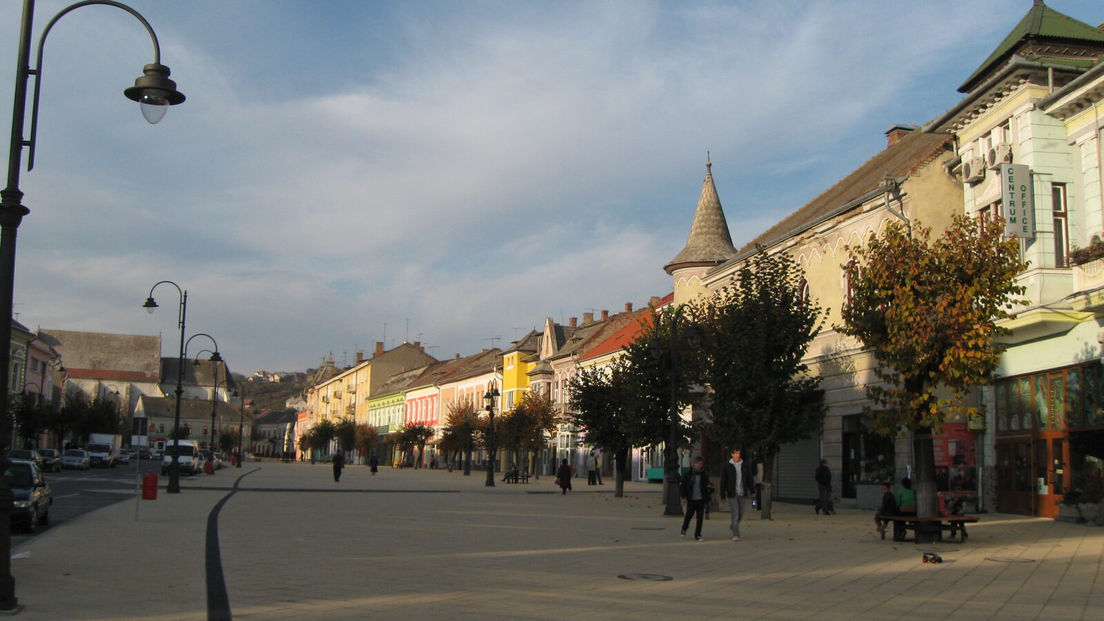 Turda — fotografie panorama / centru oraș (Cluj, Transilvania)